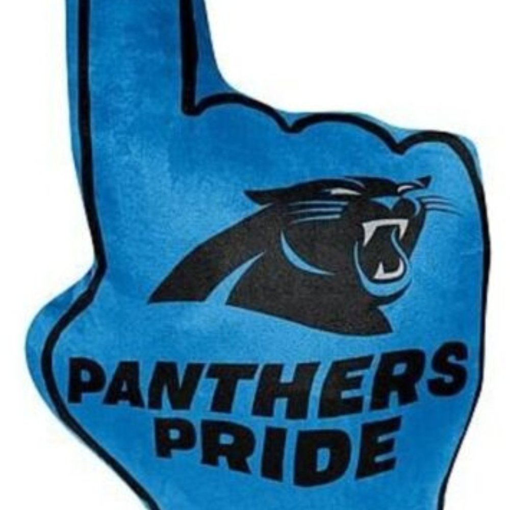 Carolina Panthers Northwest Super Size Finger Pillow